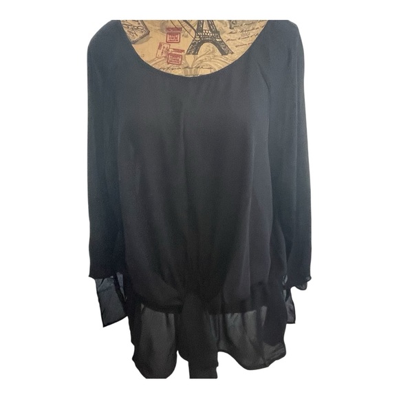 blashe Tops - Blashe Navy blue Women's Blouse